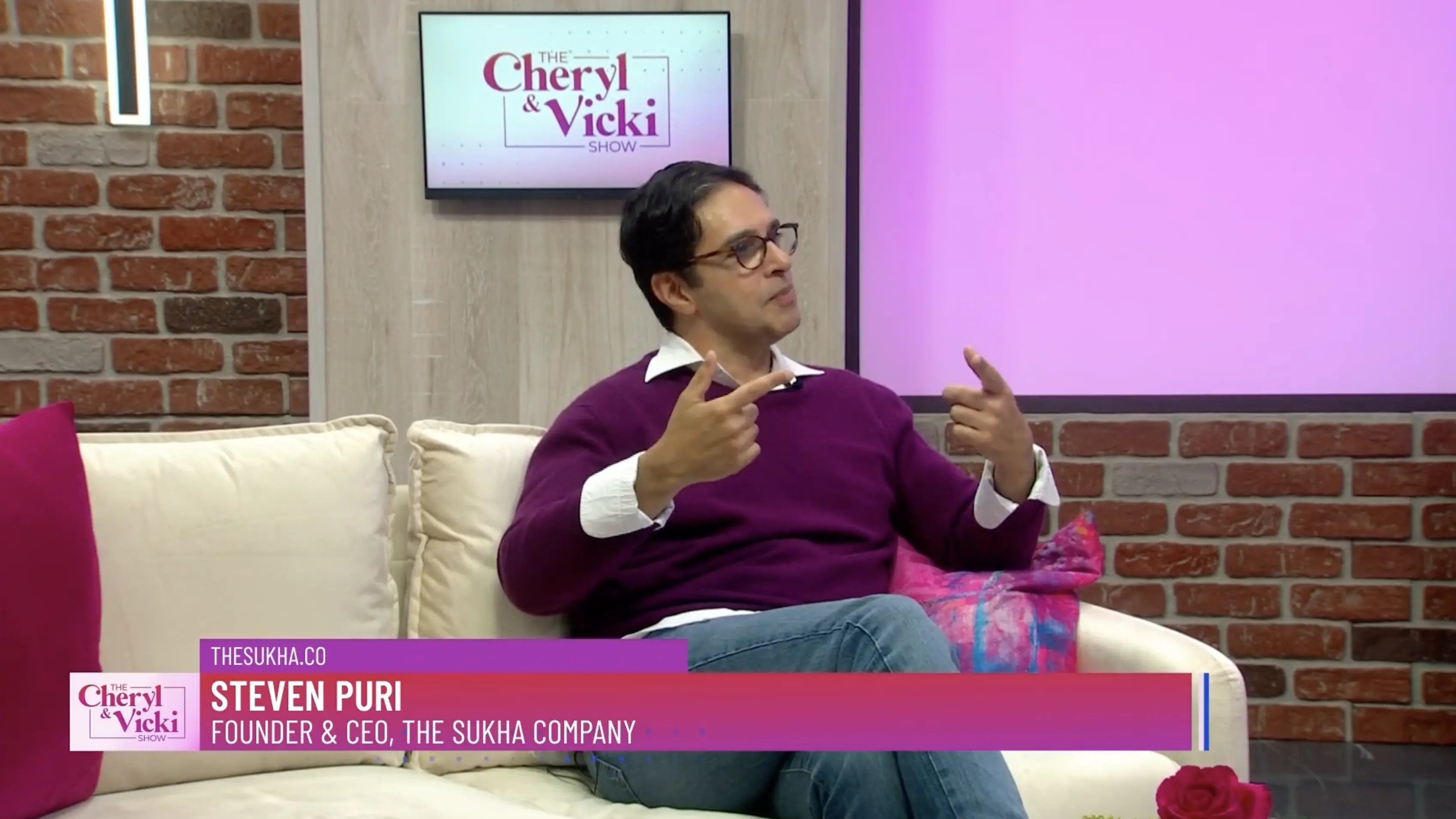 Cheryl and Vicki CW33 show with Steven Puri about remote productivity